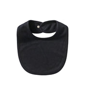 Cotton Baby Bib with Hidden Snap Fastening – Multiple Colours image 6