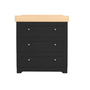 Tutti Bambini Rio 2-Piece Nursery Furniture Set – Slate & Honey Oak image 9