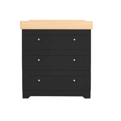Tutti Bambini Rio 2-Piece Nursery Furniture Set – Slate & Honey Oak