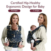 Momcozy Baby Carrier Newborn to Toddler Cotton - Starry Night image 3