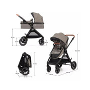Kinderkraft ESME 3-in-1 Travel System with Car Seat image 13