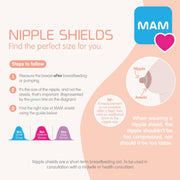 MAM Breast Protector Nipple Shields Twin Pack & Case – Small (Size 1 / 17mm) image 6