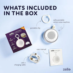 Zello Portable Baby Sleep Aid White Noise Machine