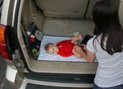 JL Childress On-The-Go Nappy Changing Mat with Storage Pockets - Grey image 2