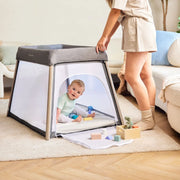 Ickle Bubba Scout 3-in-1 Travel Crib Cot & Playpen - Ash Grey image 7