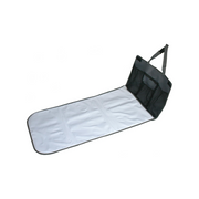 JL Childress On-The-Go Nappy Changing Mat with Storage Pockets - Grey image 1
