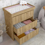 Shefa Kids 880 Baby Changing Unit - Cremona Oak image 2