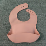 Soft Waterproof Silicone Baby Bib with Food Catcher, Baby Silicone Bib image 12