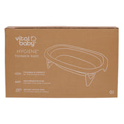 Vital Baby Foldable Baby Bath - Grey & White image 14