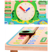 Wooden Multi-Function Calendar Clock image 3