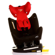 baby plus Orbitfix Group 0+/1/2/3 (Birth to 12 Years) Car Seat - Black Red image 30