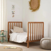 Tutti Bambini Malmo Cot Bed & Rio 3-Piece Furniture Set – Dove Grey & Honey Oak image 3
