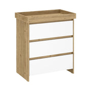 Shefa Kids 880 Baby Changing Unit - Cremona Oak/White image 3