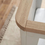 Tutti Bambini Verona Cot Bed - White/Oak image 5