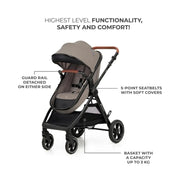 Kinderkraft ESME 3-in-1 Travel System with Car Seat image 8