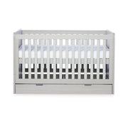 Ickle Bubba Pembrey Cot Bed & Under Drawer Ash Grey - Without Mattress image 6