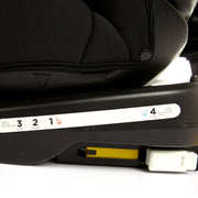 baby plus Orbitfix Group 0+/1/2/3 (Birth to 12 Years) Car Seat - Black Red image 25