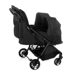 Jane, Twinside Twin Stroller, Coal
