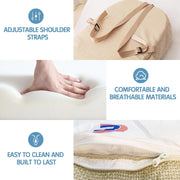 Baby Lounger 0-12 Months Foldable Infant Nest Memory Foam Backpack Travel image 4