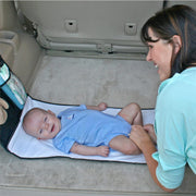 JL Childress On-The-Go Nappy Changing Mat with Storage Pockets - Black image 4