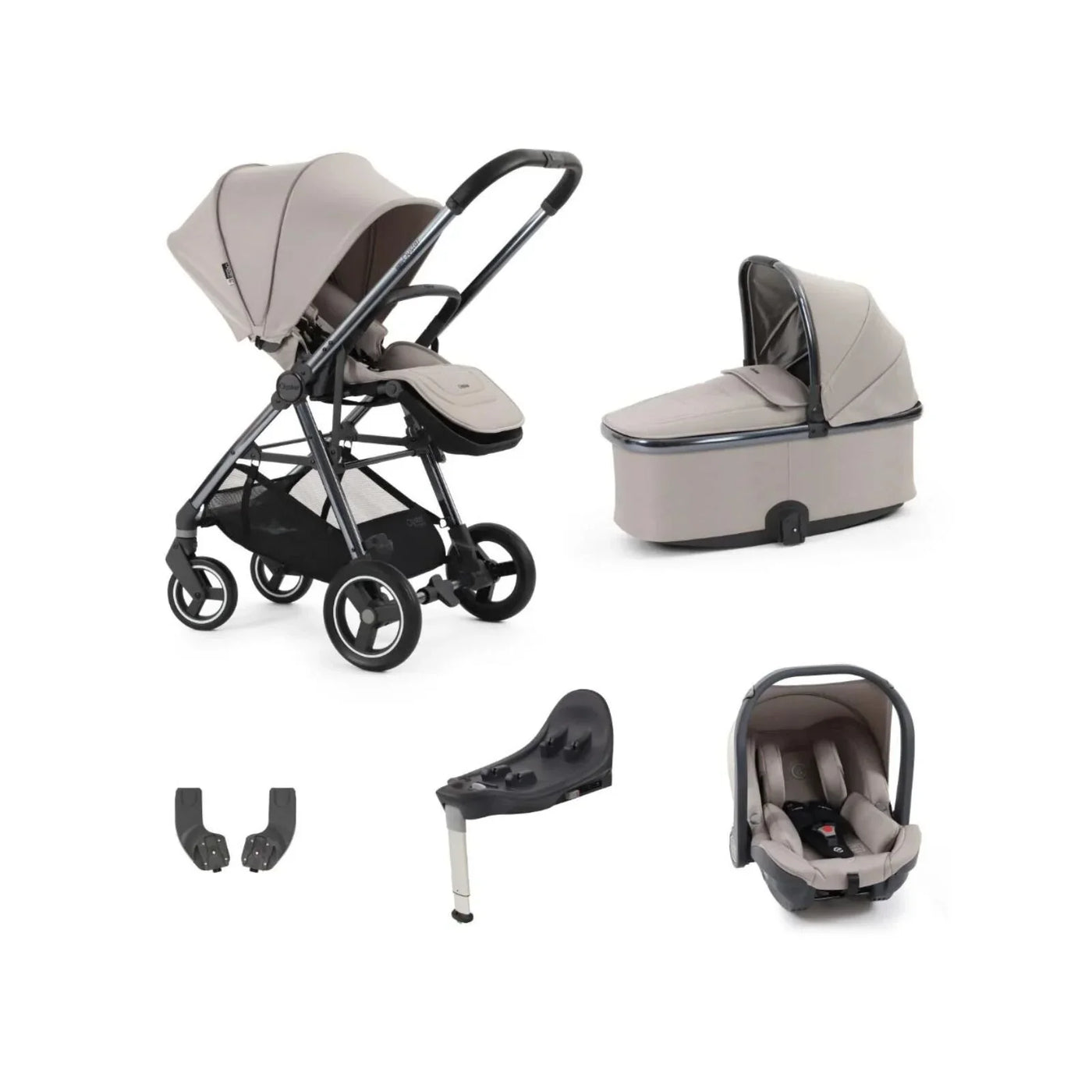 Oyster Gravity+ Stroller Bundle – 5 Piece Set