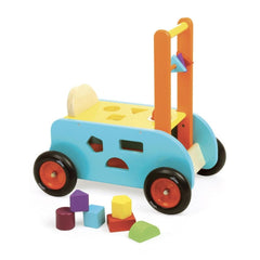 Vilac 3-in-1 Push Along Walker Trolley