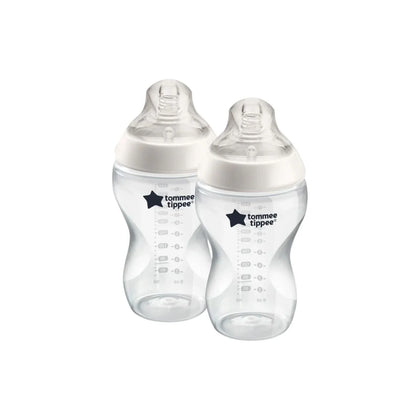 Tommee Tippee Natural Start Baby Bottles 340ml – Pack of 2