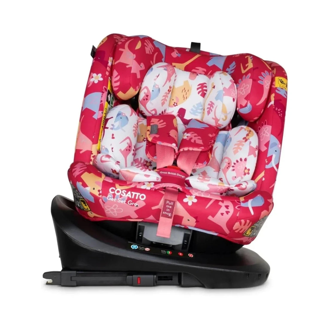 Cosatto Get Set Grow i-Size 360 Car Seat - Dino Delite