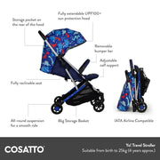 Cosatto Yo! Stroller - Dino Bright image 3