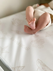 Seashell Anti Roll Wedge Changing Mat image 4