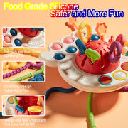 Baby's Funny Finger Puff Toy Can Be Pressed image 5