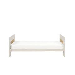 Tutti Bambini Alba Mini Cot Bed - White Sand / Distressed Oak