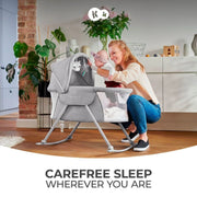 Kinderkraft Lovi 3-in-1 Baby Crib - Grey image 3