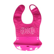 Cartoon silicone baby bib image 15