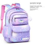 Gradient & Starry Sky Primary School Backpack image 11