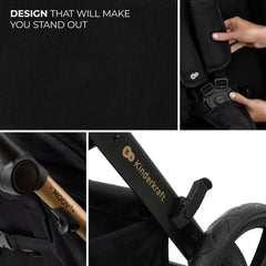 Kinderkraft Moov 2 3-in-1 Travel System with Car Seat