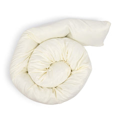 9 Ft Full Body Support Pillow with Removable Cream Cover