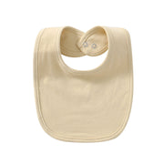 Cotton Baby Bib with Hidden Snap Fastening – Multiple Colours image 13
