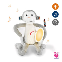 ZAZU Max the Monkey Night Light Soft Toy