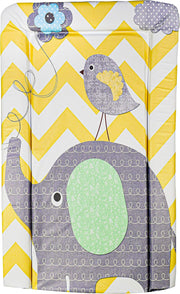 Callowesse Soft Foam Baby Changing Mat - Elephant Chevron image 1