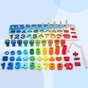 Children 3D Alphabet Number Puzzle Baby Colorful Geometric Digital Letter Educational Toy image 2
