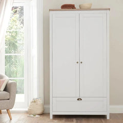 Tutti Bambini Verona 3-Piece Nursery Furniture Set – White & Oak