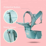 Zip-Up Baby Hip Seat Carrier – Adjustable Waist Carrier image 4
