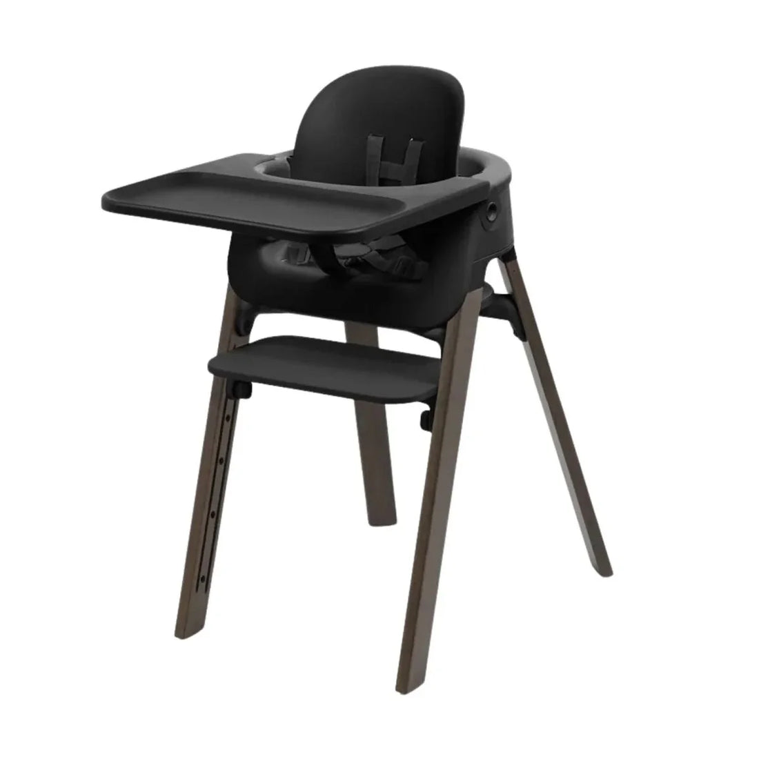 Stokke Steps Highchair - Black/Warm Brown