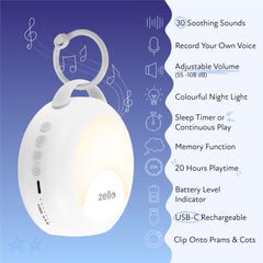 Zello Portable White Noise Machine