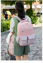 Mummy Bag Large Capacity Multi-pocket Baby Diaper Bag Backpack image 7