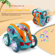 Electric Tumbling Light Music 1-3 Years Old Male And Female Baby Educational Toy Car image 1