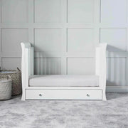 Ickle Bubba Snowdon 4 in 1 Mini 2 Piece Furniture Set White - Fibre Mattress image 7