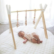 Wooden Baby Infant Fitness Frame Decorative Toys image 1