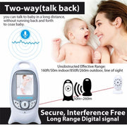 VB601 2.0 inch LCD Screen Hassle-Free Portable Baby Monitor, Support Two Way Talk Back, Night Vision, VB601 image 14